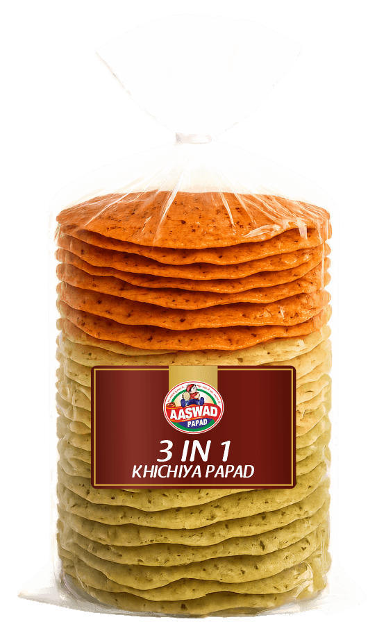 5 Inch 3 In 1 Rice Papad