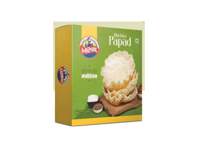 Flat Khichiya Papad